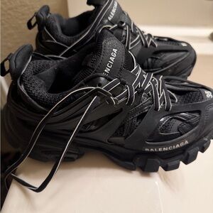Balenciaga Men's Black Athletic Shoes